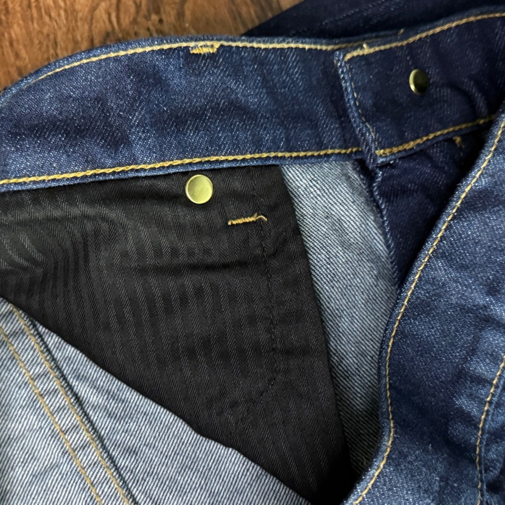 St John Paseo Jeans Womens 10 NWT Dark Indigo Wide Leg K84AC70 $695 USA Luxury - Picture 10 of 14